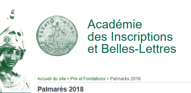 Nicole Bériou élue Membre de l’Institut (Académie des Inscriptions et Belles-Lettres)