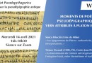 14 avril : Projet « Pseudopythagorica » – Journée d’étude – la pseudépigraphie antique